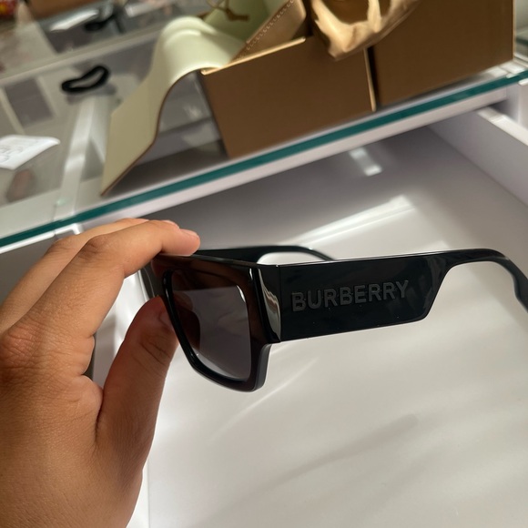 Burberry Glossy Black Sunglasses